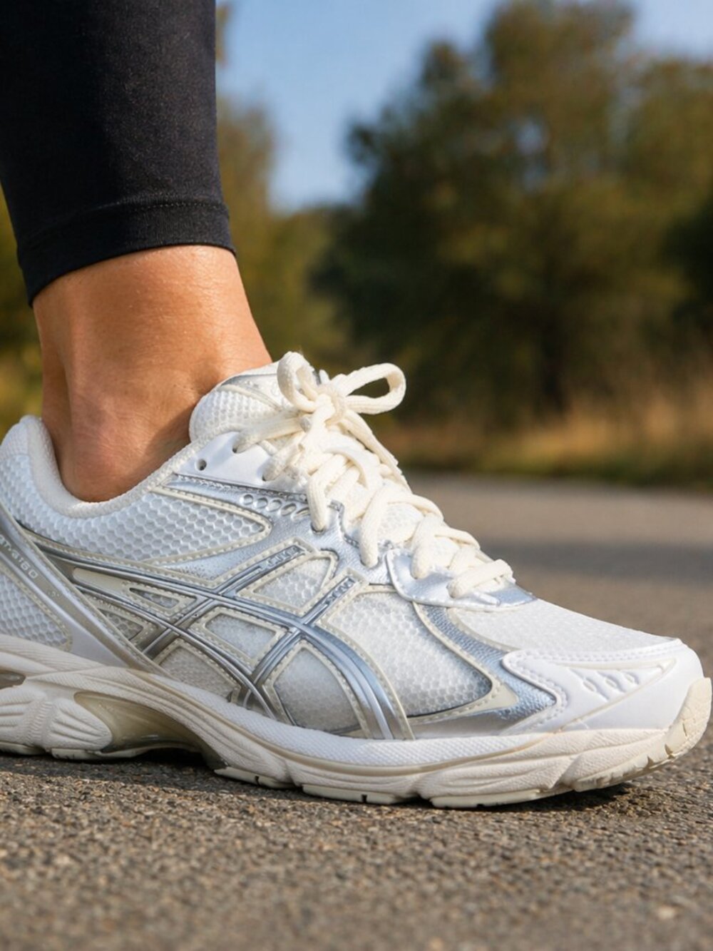 Asics GT-2160 Shoes Mens Size 14 Running Above The Clouds 1203A655-100 Pure